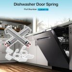 Bosch Dishwasher Door Spring Kit - Stainless Steel
