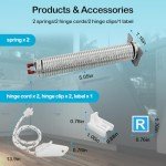 Bosch Dishwasher Door Spring Kit - Stainless Steel