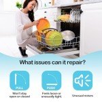 Bosch Dishwasher Door Spring Kit - Stainless Steel