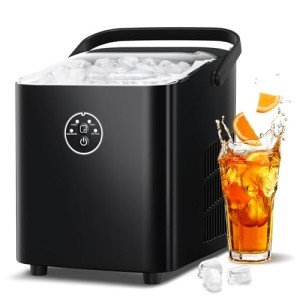 Xbeauty Portable Ice Maker - 9 Bullet Ice in 6 Mins