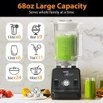 Aeitto 1500W Blender - 68 Oz Kitchen Blender