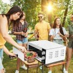 Wutfly Electric Countertop Pizza and Snack Oven