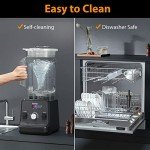 Aeitto 1500W Blender - 68 Oz Kitchen Blender