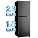 Anypro 4.1 Cu.Ft Mini Fridge with Freezer