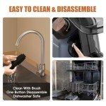 WHUTO Cold Press Masticating Juicer - Gold