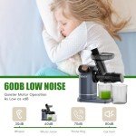 WHUTO Cold Press Masticating Juicer - Gold