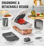 Mueller Pro-Series 10-in-1 Vegetable Chopper and Slicer