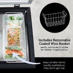 Igloo 3.5 Cu. Ft. Black Chest Freezer