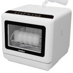 AooDen Portable Countertop Dishwasher with Tank