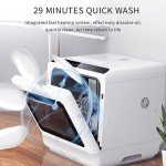 AooDen Portable Countertop Dishwasher with Tank