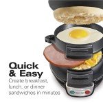 Hamilton Beach Breakfast Sandwich Maker - Black
