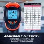 KIZEN LaserPro LP300 Infrared Surface Thermometer
