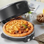 12" Electric Countertop Pizza Oven with Timer