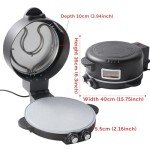 12" Electric Countertop Pizza Oven with Timer