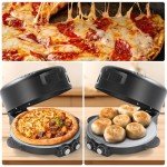 12" Electric Countertop Pizza Oven with Timer