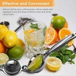 Monkkino Stainless Steel Lemon Squeezer and Zester