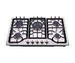 Anlyter 30" 5-Burner Stainless Steel Gas Cooktop