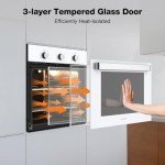 24" Electric Wall Oven with 5 Cooking Functions