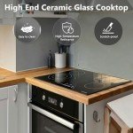 30-Inch ECOTOUCH Electric Cooktop with 4 Burners