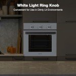 24" Electric Wall Oven with 5 Cooking Functions