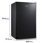 Midea 3.3 Cu. Ft. Mini Fridge - Black