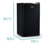 BLACK+DECKER 3.2 Cu. Ft. Mini Fridge with Freezer