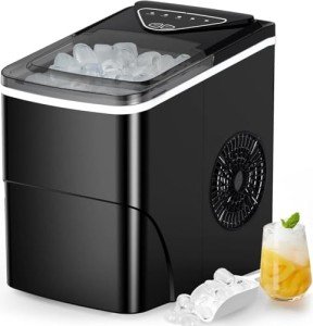 Silonn Portable Countertop Ice Maker - 26lbs Daily