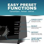 Elite Gourmet 4-Slice Long Slot Toaster – Black