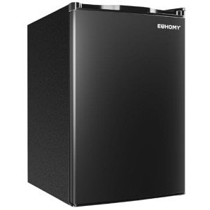 EUHOMY 4.4 Cu.Ft Mini Fridge with Freezer