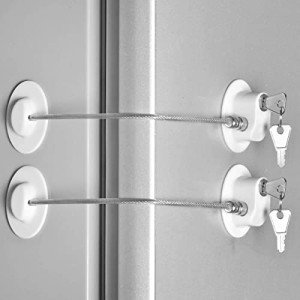Childproof Refrigerator Lock - 2 Pack