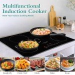 TRIFECTÉ 30" Electric Induction Cooktop with 4 Burners