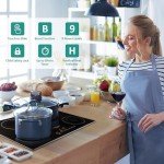 TRIFECTÉ 30" Electric Induction Cooktop with 4 Burners
