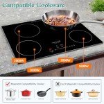 TRIFECTÉ 30" Electric Induction Cooktop with 4 Burners