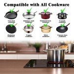 Karinear 24 Inch Electric Cooktop with 4 Burners