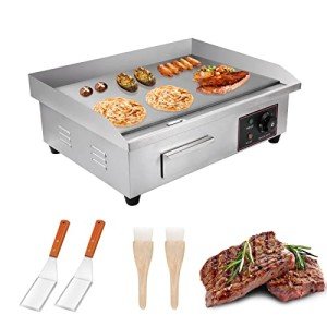 22" Commercial Electric Griddle for Restaurant Kitchens