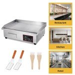 22" Commercial Electric Griddle for Restaurant Kitchens