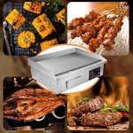 22" Commercial Electric Griddle for Restaurant Kitchens
