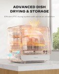 Silonn Portable Countertop Dishwasher with 6 Wash Programs