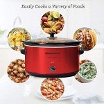 XL Jumbo Electric Slow Cooker - 8.5 Qt, Red