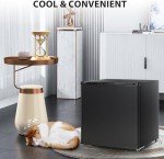 Kismile 1.6 Cu.ft Mini Fridge with Freezer