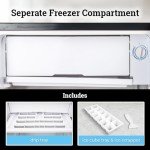 Igloo 2.6 Cu.Ft. Compact Refrigerator with Freezer