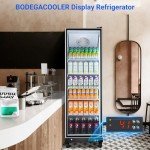 BODEGA Commercial Glass Door Beverage Refrigerator 18.1 Cu.Ft