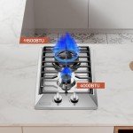 Empava 12" Gas Cooktop with 2 Sealed Burners