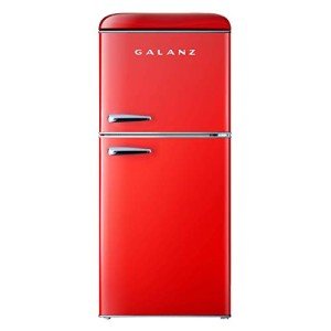 Galanz Retro 4.0 Cu.Ft Compact Refrigerator - Red