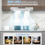 ARLIME 36" Stainless Steel Under Cabinet Range Hood