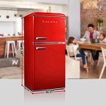 Galanz Retro 4.0 Cu.Ft Compact Refrigerator - Red
