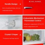 Galanz Retro 4.0 Cu.Ft Compact Refrigerator - Red