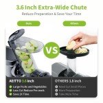 Aeitto Cold Press Slow Juicer - Easy Clean