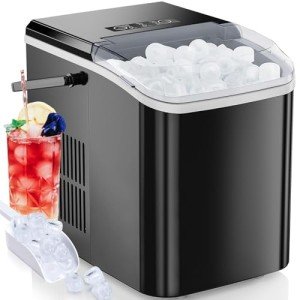 OLIXIS Portable Ice Maker - Makes Ice Fast!