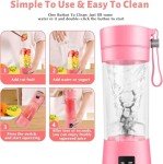 USB Rechargeable Portable Mini Blender for Shakes